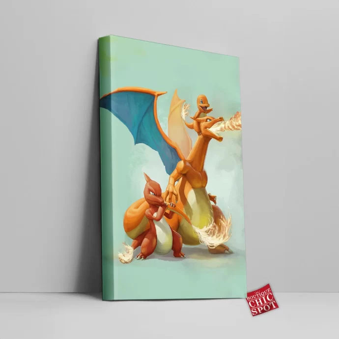 Charizard Canvas Wall Art