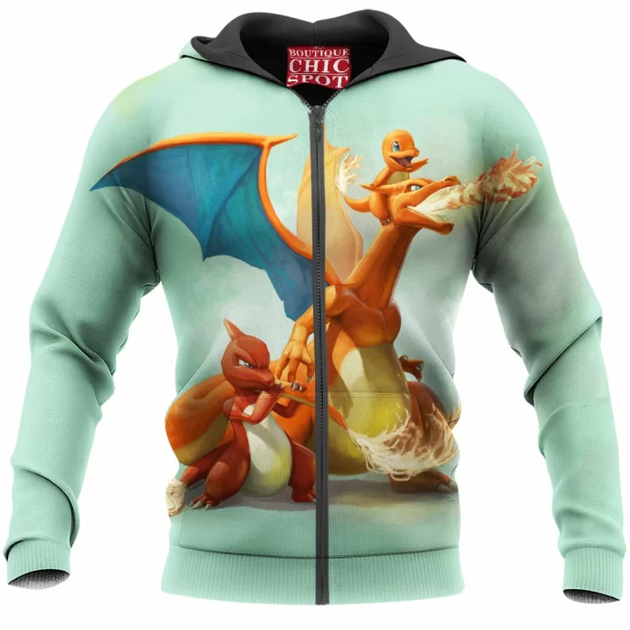 Charizard Zip Hoodie