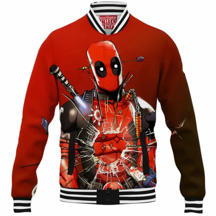 Deadpool Baseball Jacket