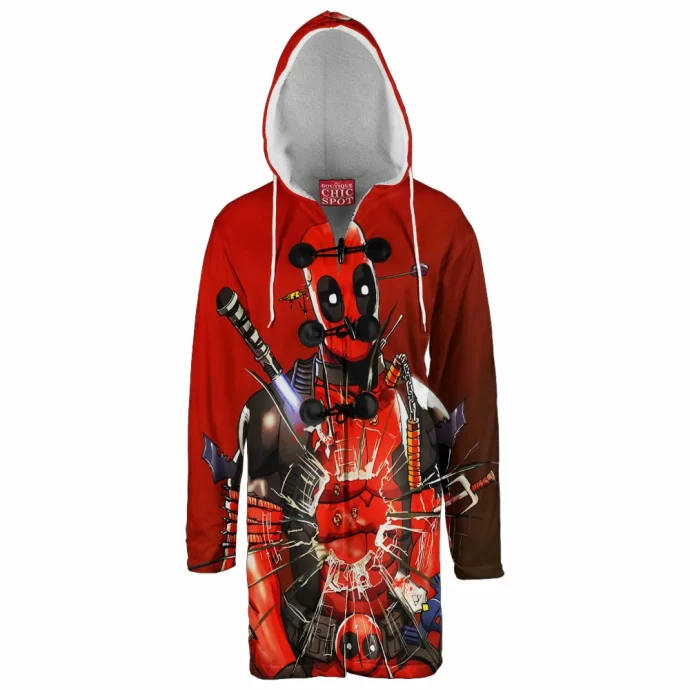 Deadpool Hooded Cloak Coat