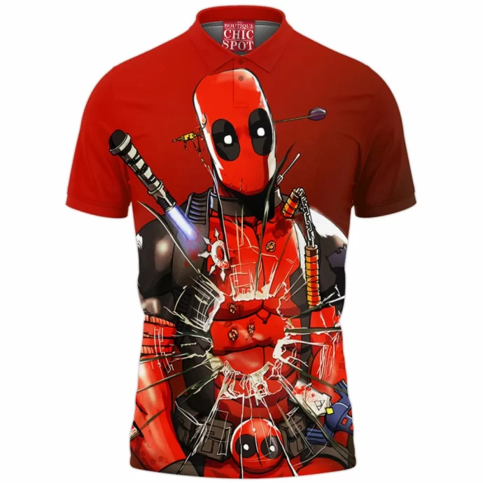 Deadpool Polo Shirt