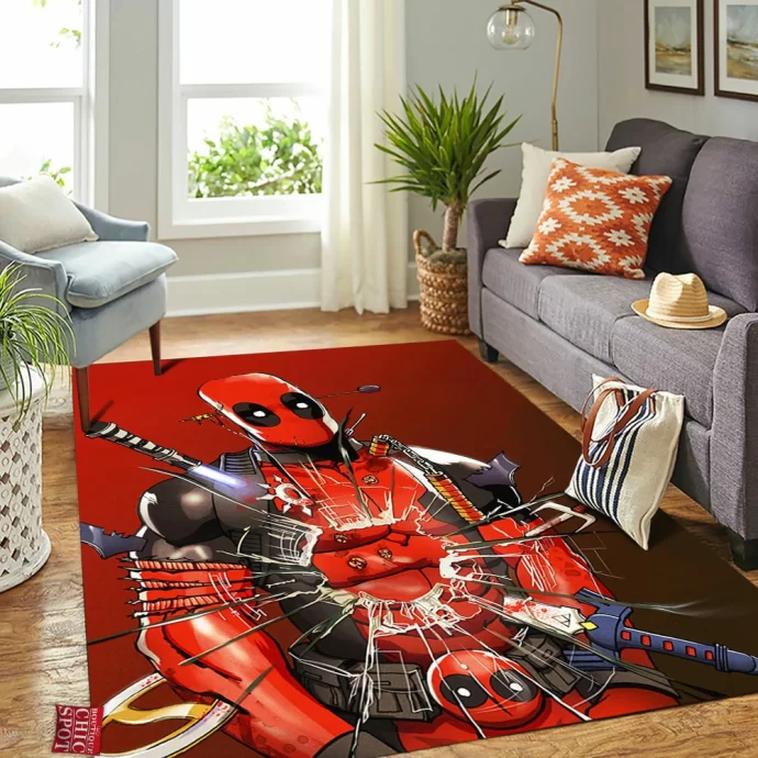 Deadpool Rectangle Rug