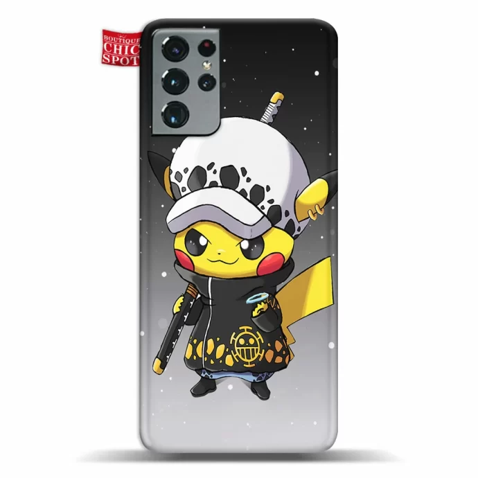 Pikachu Trafalgar D. Water Law Phone Case Samsung