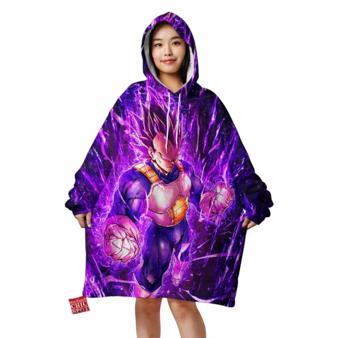 Vegeta Ultra Ego Blanket Hoodie