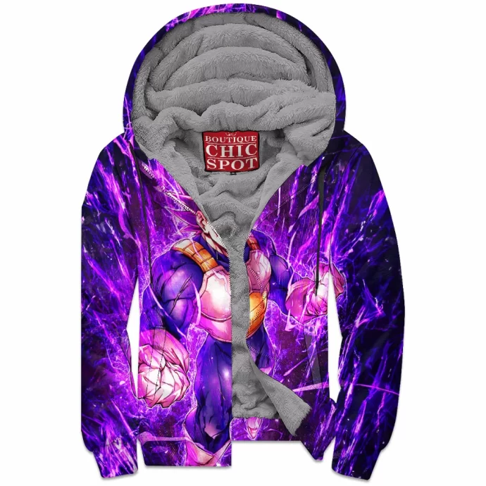 Vegeta Ultra Ego Zip Fleece Hoodie