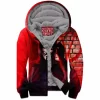 V for Vendetta Zip-Fleece-Hoodie