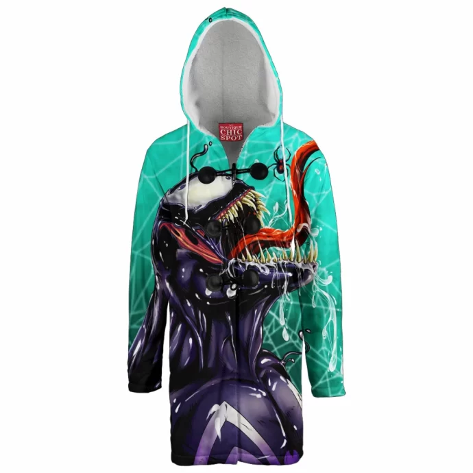 Venom Hooded Cloak Coat