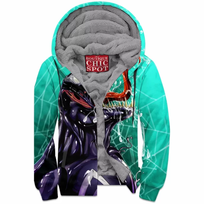 Venom Zip Fleece Hoodie