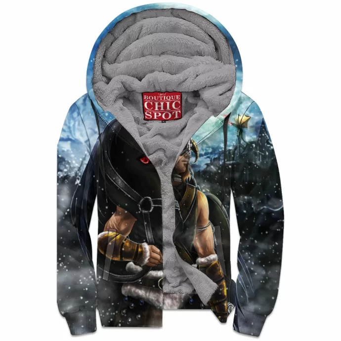 Skyrim Zip Fleece Hoodie