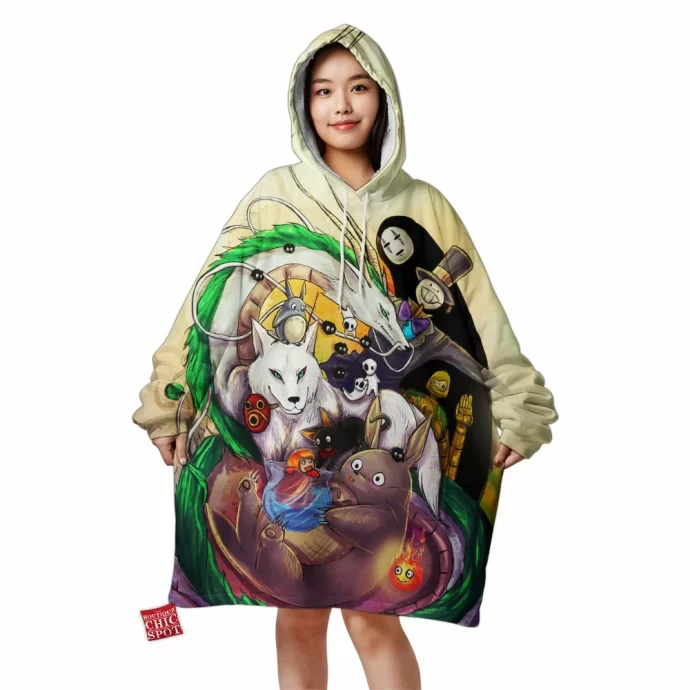 Studio Ghibli Blanket Hoodie