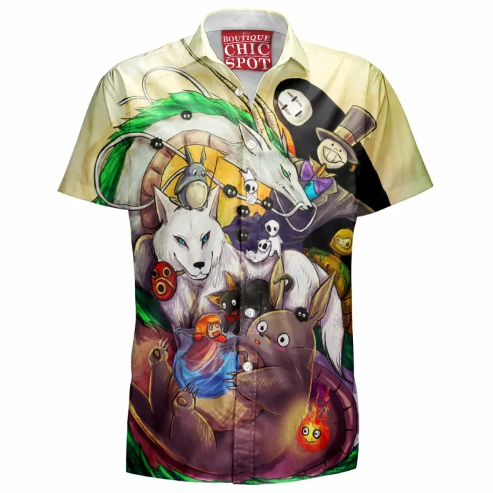 Studio Ghibli Hawaiian Shirt