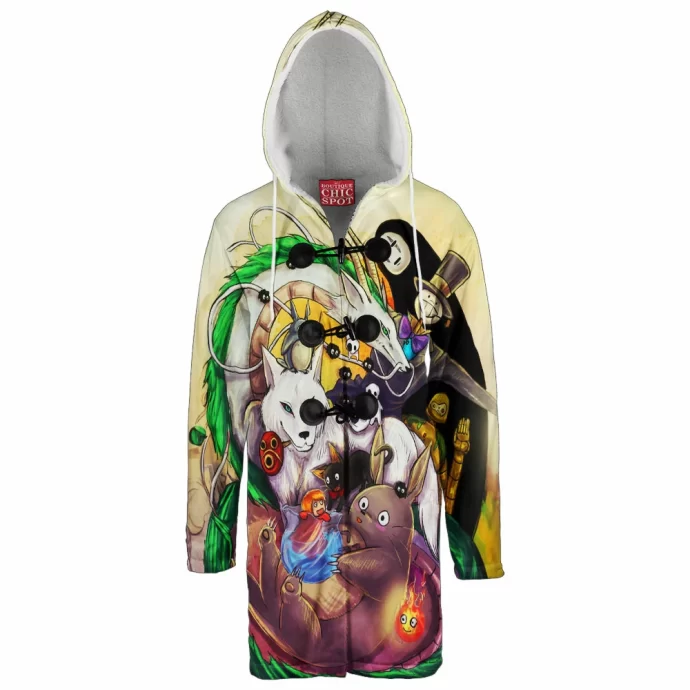 Studio Ghibli Hooded Cloak Coat