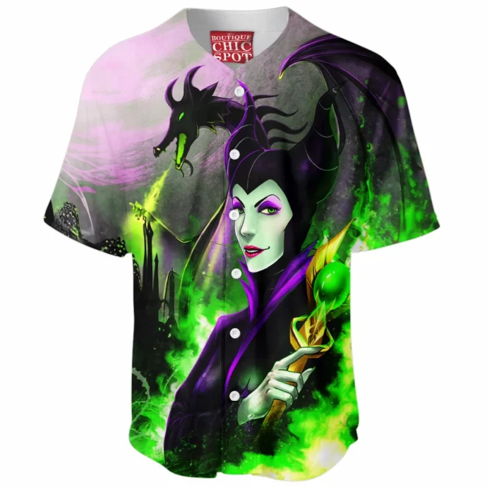 Maleficent Baseball Jersey