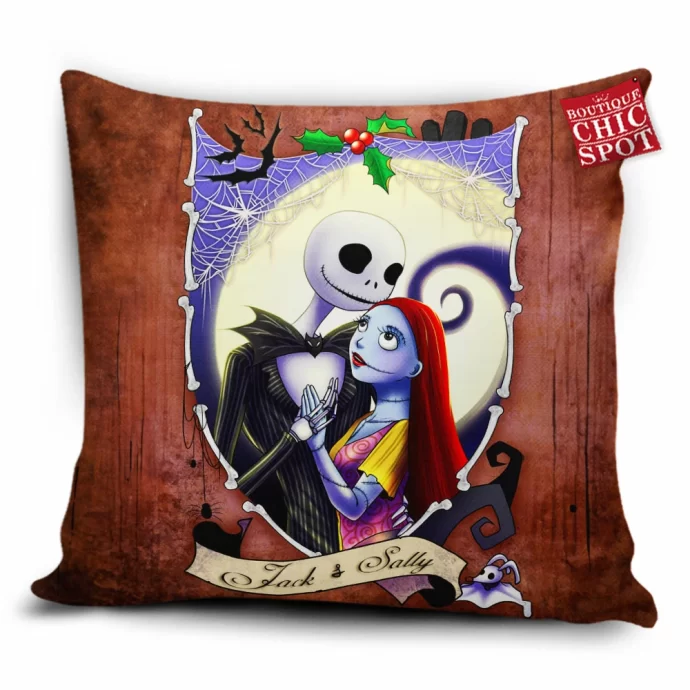 Jack Sally Pillow Cover