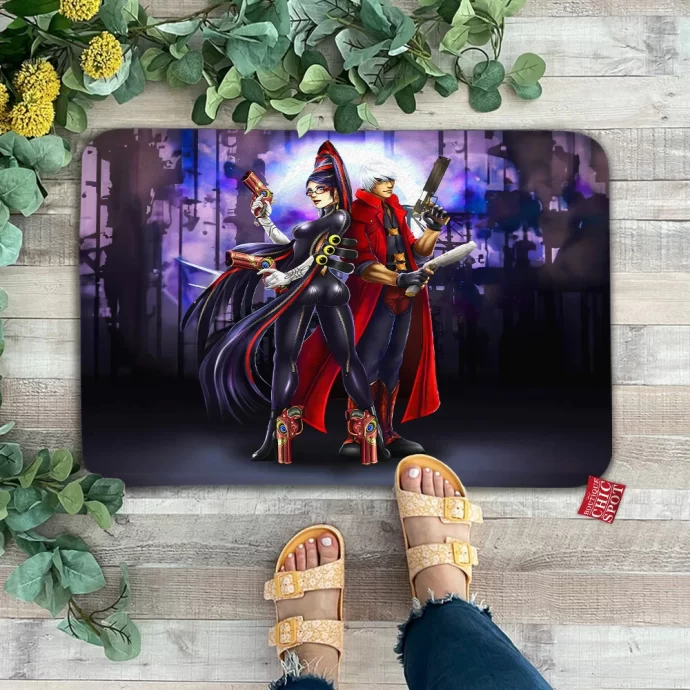 Bayonetta And Dante Doormat