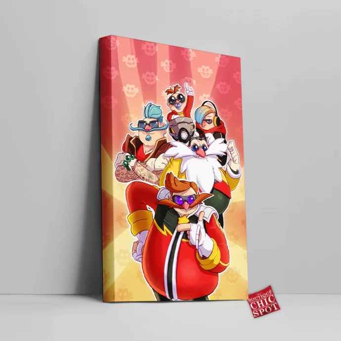 Chaos Council Canvas Wall Art