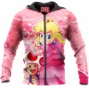 Game Zip-Hoodie, Rosalina Zip-Hoodie, Mario Zip-Hoodie, Princess Peach Zip-Hoodie, Toad Zip-Hoodie