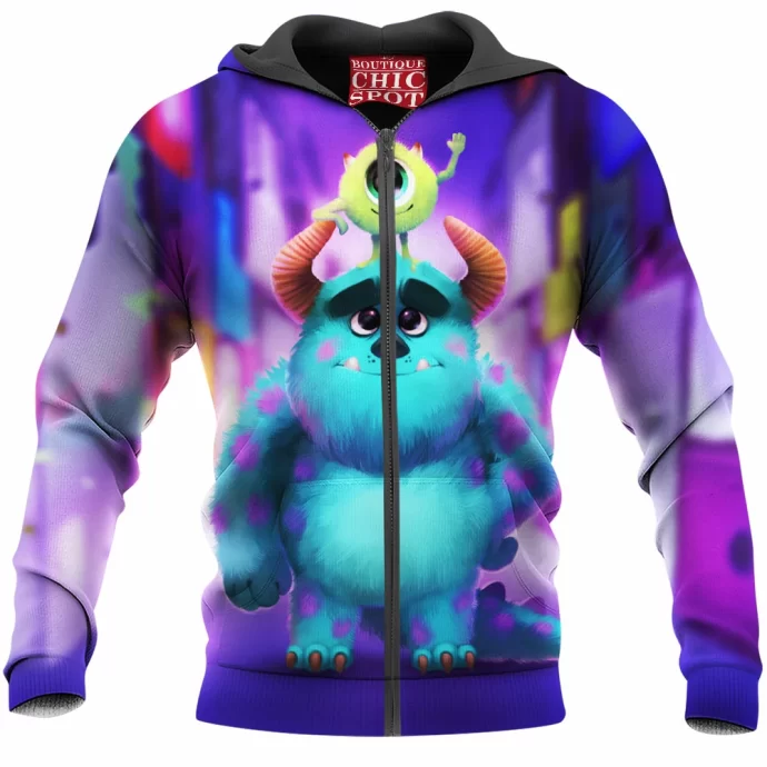 Monsters Inc Zip Hoodie