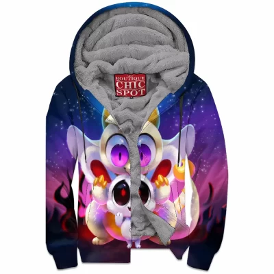 Fwench Fwy Zip-Fleece-Hoodie