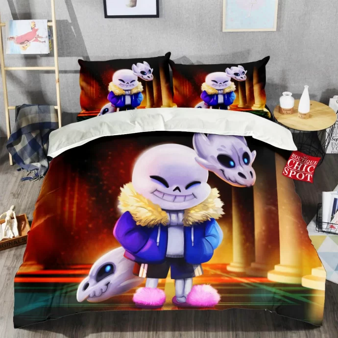 Sans From Undertale Bedding Set