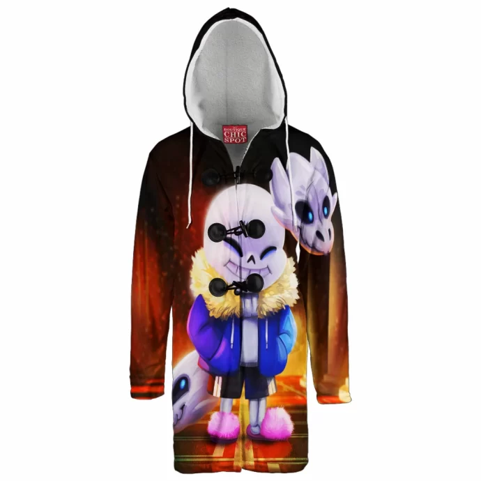 Sans From Undertale Hooded Cloak Coat