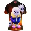 Sans Polo Shirt, Undertale Polo Shirt, Game Polo Shirt