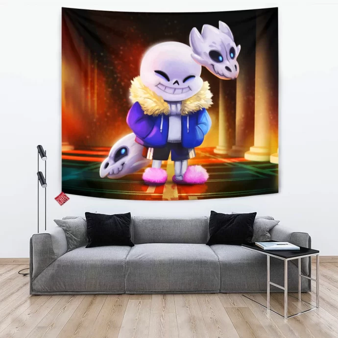 Sans From Undertale Tapestry