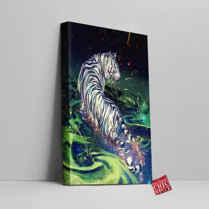 Cloud Breaker Tiger Canvas Wall Art