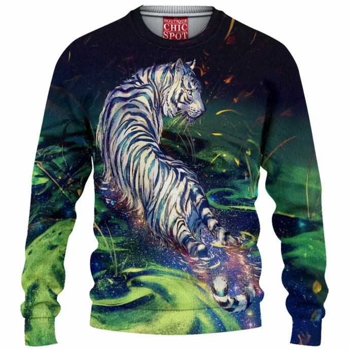 Cloud Breaker Tiger Knitted Sweater