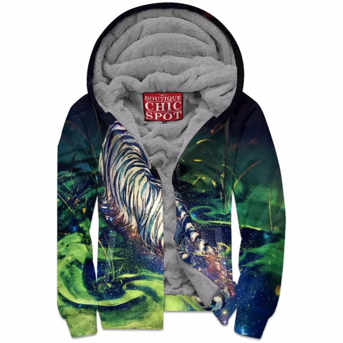 Cloud Breaker Tiger Zip Fleece Hoodie