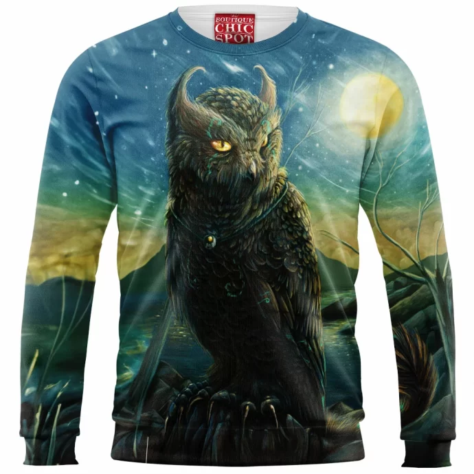 Cat Owl Sweatshirt