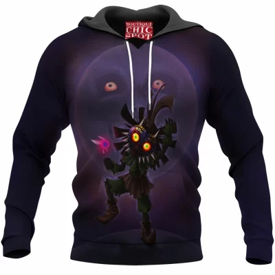 Game Hoodie, The Legend of Zelda Hoodie, Majoras Mask Hoodie