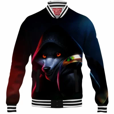 Lobo da Morte Baseball-Jacket