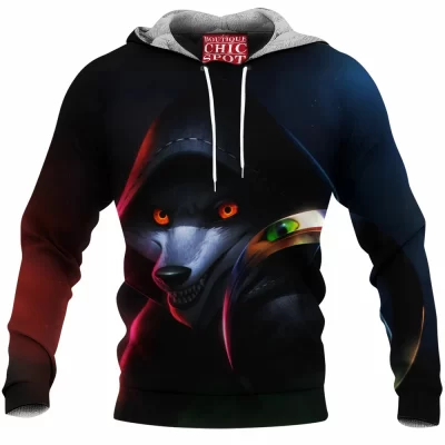 Lobo da Morte Fleece-Hoodie