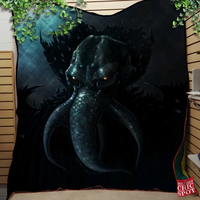 Illithid Quilt Blanket