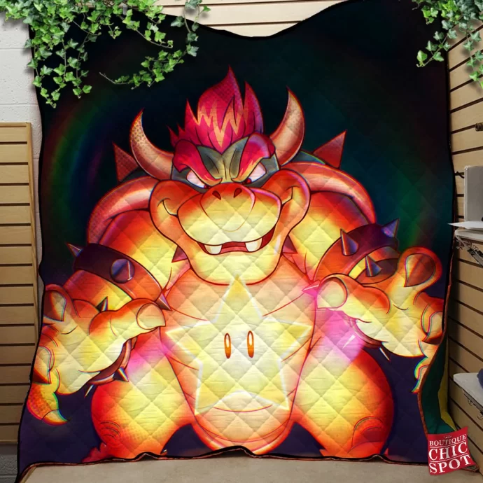 Bowser Quilt Blanket