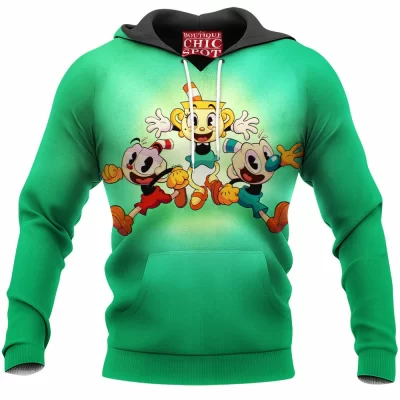 Cuphead Hoodie, Game Hoodie