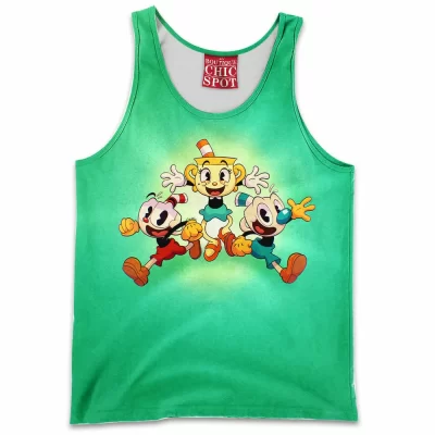 Cuphead Tank-Top, Game Tank-Top