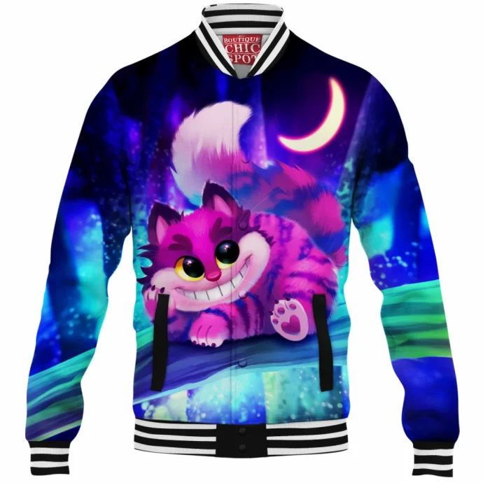 Cheshire Cat Baseball Jacket