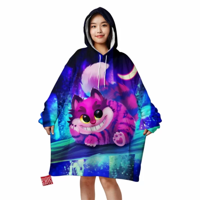 Cheshire Cat Blanket Hoodie