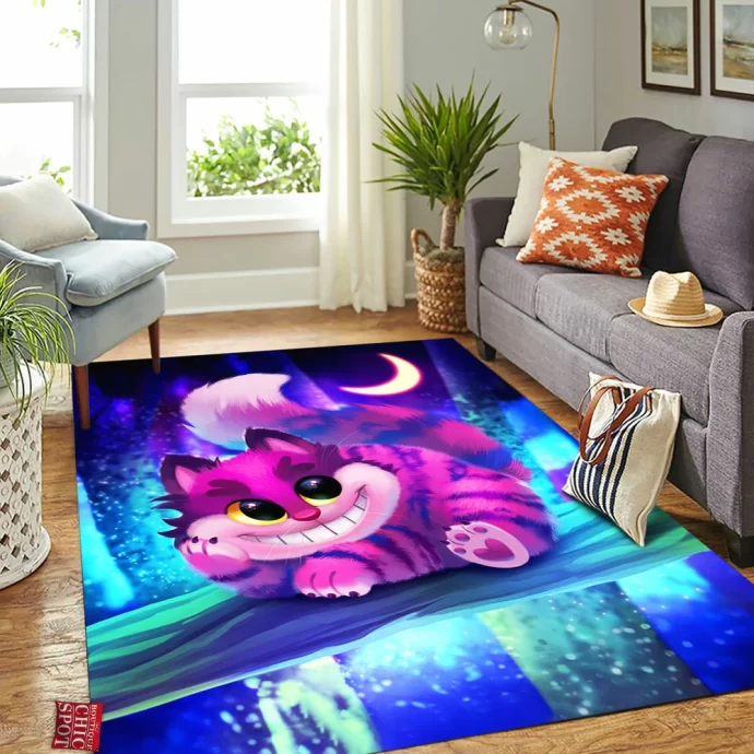 Cheshire Cat Rectangle Rug