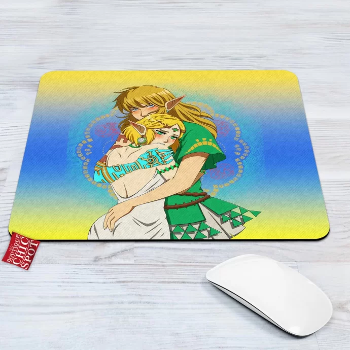 Link Zelda Legend Of Zelda Tears Of The Kingdom Mouse Pad