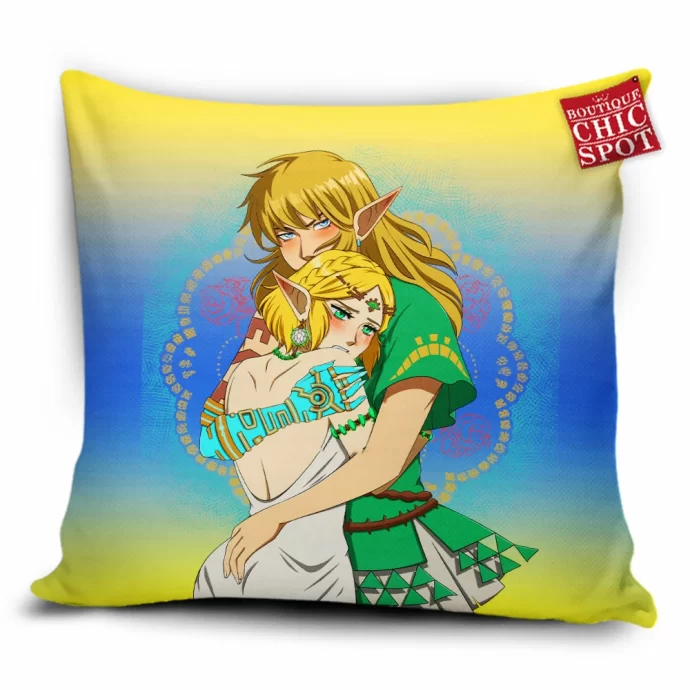 Link Zelda Legend Of Zelda Tears Of The Kingdom Pillow Cover