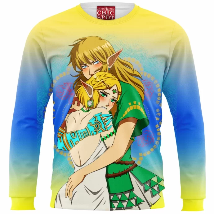 Link Zelda Legend Of Zelda Tears Of The Kingdom Sweatshirt