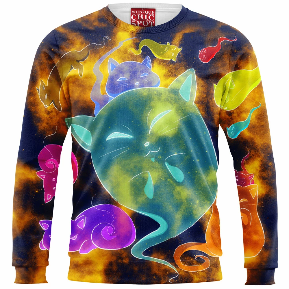 Animal Sweatshirt, Cat Sweatshirt, Galaxy Sweatshirt 1 Q HUY Boutique 3184 Sweatshirt
