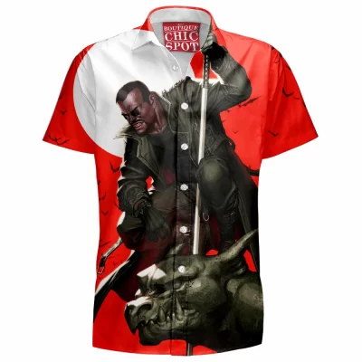 Fantasy Hawaiian-Shirt, Vampire Hawaiian-Shirt