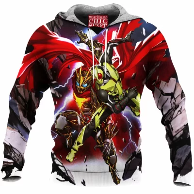 Movie Fleece-Hoodie, Kamen Rider Fleece-Hoodie, Sci-Fi Fleece-Hoodie
