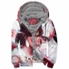 Anime Zip-Fleece-Hoodie, Mononoke Hime Zip-Fleece-Hoodie, Princess Mononoke Zip-Fleece-Hoodie, Ghibli Zip-Fleece-Hoodie