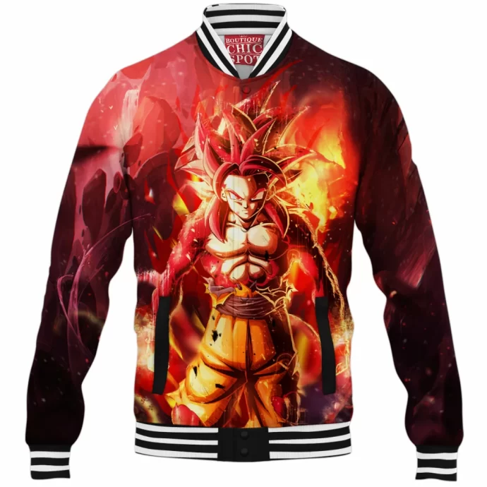 Son Goku Ssj4 Baseball Jacket