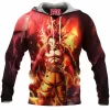 Anime Fleece-Hoodie, Dragon Ball Fleece-Hoodie, GoKu Fleece-Hoodie
